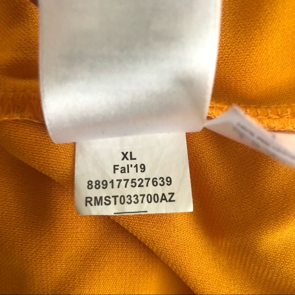 Rachel Roy Orange V-Neck Blouse - Picture 7 of 7